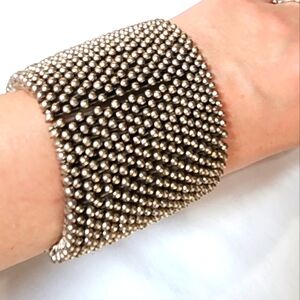 Unknown Brand Faux Silver Slip-on Cuff.